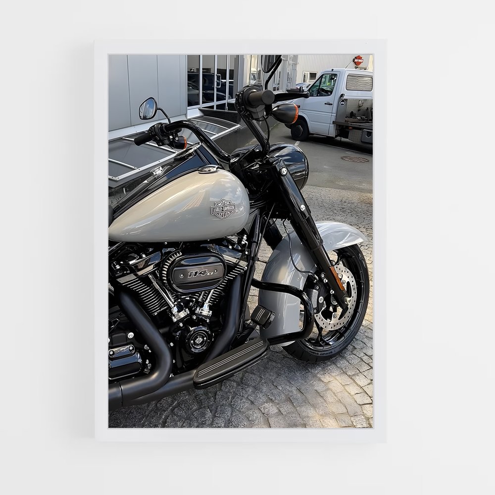 Poster Route de l'Audace – affiche Harley-Davidson (vue 3)